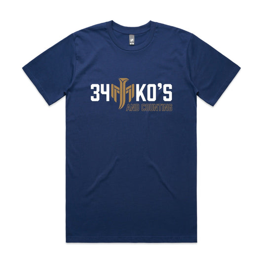 Official Fight Tee 34KO's [ PRE ORDER MAY 1ST ]